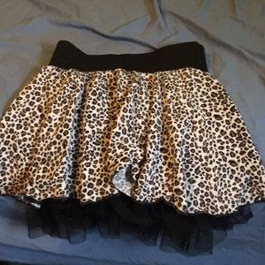 Cheetah skirt
